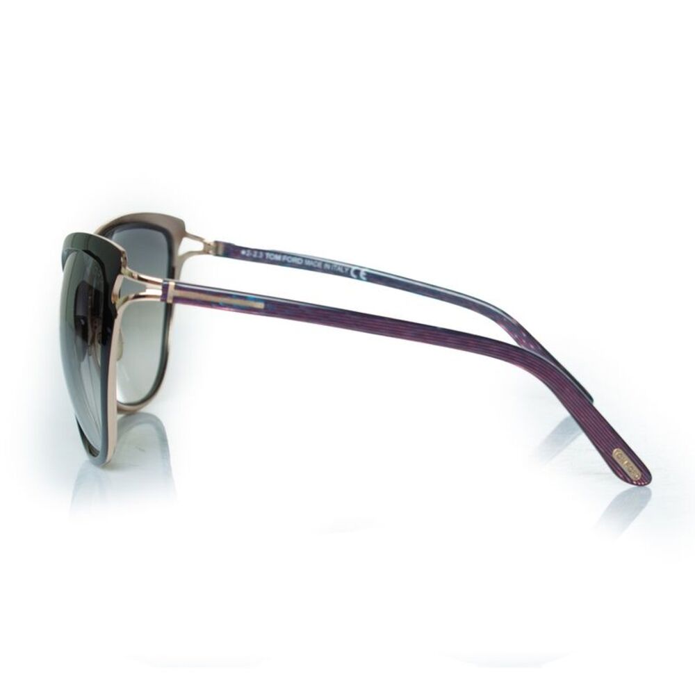 Tom Ford, butterfly Celia sunglasses in purple - Picture 6 of 8